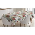 thumbnail image 1 of Ambesonne Spring Tablecloth Rectangular Table Cover, Lilacs Roses Flowers, 60"x90", Pale Pink Cream, 1 of 4