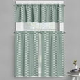 thumbnail image 1 of Ambesonne Spring Valance & Curtain, Rococo Influences Essence, 55"x30", Pale Sage Green White, 1 of 6