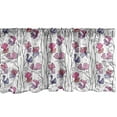 thumbnail image 1 of Ambesonne Spring Window Valance, Flowers on Thin Branches Art, 42" x 12", Multicolor, 1 of 3