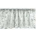 thumbnail image 1 of Ambesonne Spring Window Valance, Pastel Botanical Pattern, 54" X 18", Jade Green Pale Green, 1 of 3