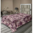 thumbnail image 1 of Ambesonne Springtime Flat Bedding Sheet Soft Top Sheet, Blooming Wild Flowers, Twin, Dried Rose and Pale Pink, 1 of 1