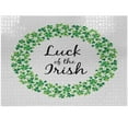 thumbnail image 1 of Ambesonne St. Patrick's Day Jigsaw Puzzle Durable Cardboard, Clover Wreath, 1000 pcs, Lime Green Forest Green, 1 of 1