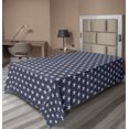 thumbnail image 1 of Ambesonne Star Flat Sheet, Patriotic Freedom, TwinXL Size, Violet Blue and Tan, 1 of 1