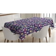 thumbnail image 1 of Ambesonne Star Tablecloth Rectangular Table Cover, Stars and Space Universe, 52"x70", Multicolor, 1 of 4