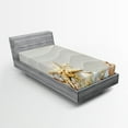 thumbnail image 1 of Ambesonne Starfish Fitted Sheet, Colorful Sand, Twin Size, Multicolor, 1 of 3