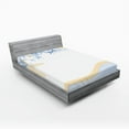 thumbnail image 1 of Ambesonne Starfish Fitted Sheet, Wavy Ocean Life, Queen Size, Multicolor, 1 of 2