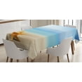 thumbnail image 1 of Ambesonne Starfish Tablecloth Rectangular Table Cover, Scallop Sea Star, 60"x90", Multicolor, 1 of 4