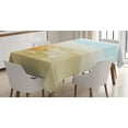 thumbnail image 1 of Ambesonne Starfish Tablecloth Rectangular Table Cover, Tropic Seacoast, 60"x90", Multicolor, 1 of 4