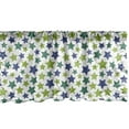 thumbnail image 1 of Ambesonne Stars Window Valance, Colorful Ornamental Elements, 42" x 12", White and Multicolor, 1 of 3