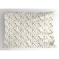 thumbnail image 1 of Ambesonne Steampunk Pillow Sham, Pastel Vintage Keys, 26" X 20", Multicolor, 1 of 2