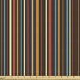 thumbnail image 1 of Ambesonne Striped Fabric by the Yard Upholstery, Colorful Vertical Lines, 5 Yards, Multicolor, 1 of 4