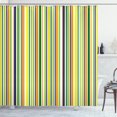 thumbnail image 1 of Ambesonne Striped Shower Curtain, Vibrant Lines Pattern, 69"Wx84"L, Multicolor, 1 of 3