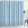 thumbnail image 1 of Ambesonne Stripes Shower Curtain, Abstract Ocean Lines Print, 69"Wx84"L, Pale Blue, 1 of 4