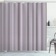 thumbnail image 1 of Ambesonne Stripes Shower Curtain, Abstract Ocean Lines Print, 69"Wx84"L, Pale Mauve, 1 of 4
