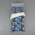 thumbnail image 1 of Ambesonne Sugar Skull Bedding Set 3 Pcs, Mexican Retro Dots, Twin, Multicolor, 1 of 2