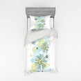 thumbnail image 1 of Ambesonne Summer Bedding Set 3 Pcs, Chamomiles Wild Flower, Twin, Pale Green Dark Green, 1 of 2