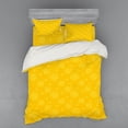 thumbnail image 1 of Ambesonne Summer Bedding Set 4 Pcs, Sun Solar Sketchy, Queen, Yellow, 1 of 3