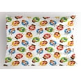 thumbnail image 1 of Ambesonne Summer Pillow Sham, in Pool Summer, 36" X 20", Multicolor, 1 of 2