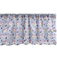 thumbnail image 1 of Ambesonne Summer Window Valance, Cherry Flamingo Ice Cream, 54" X 18", Multicolor, 1 of 3