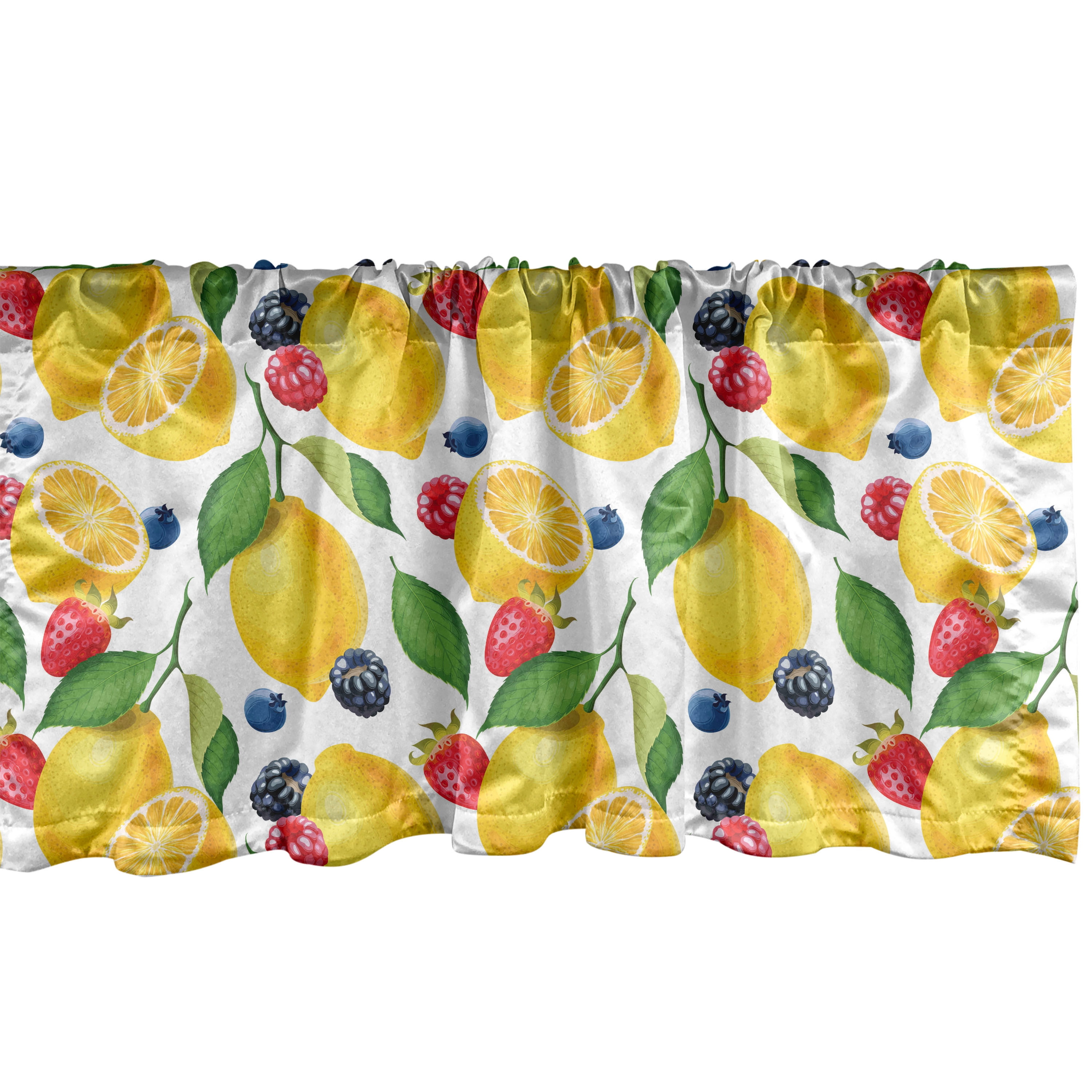 Lush Decor Dolores Vorhänge – Lichtfilternd, 2-teilig, Pfauen-Design, 132x274 Cm, Marineblau/Multi