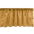 thumbnail image 1 of Ambesonne Sun and Moon Valance Pack of 2, Celestial Mystic, 54"X12", Orange Charcoal Grey, 1 of 2