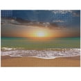 thumbnail image 1 of Ambesonne Sunset Jigsaw Puzzle, Idyllic Beach Scenery, Heirloom-Quality Fun Activity for Family Durable Cardboard, 1000 pcs, Multicolor, 1 of 6