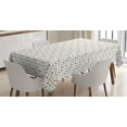 thumbnail image 1 of Ambesonne Sushi Tablecloth Rectangular Table Cover, Cartoon Tiny Sushi Delicacies, 60"x84", Multicolor, 1 of 4
