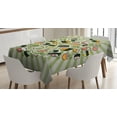 thumbnail image 1 of Ambesonne Sushi Tablecloth Rectangular Table Cover, Manga Style Japanese Food, 60"x84", Multicolor, 1 of 4