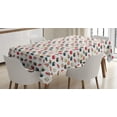 thumbnail image 1 of Ambesonne Sushi Tablecloth Rectangular Table Cover, Various Yummy Graphic Rolls, 52"x70", Multicolor, 1 of 4