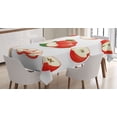 thumbnail image 1 of Ambesonne Sweets Tablecloth Rectangular Table Cover, Juicy Fresh Fruits Nature, 52"x70", Cream Scarlet, 1 of 3
