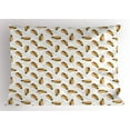 thumbnail image 1 of Ambesonne Taco Pillow Sham, Delicious Food with Veggies, 26" X 20", Multicolor, 1 of 2