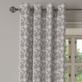 thumbnail image 1 of Ambesonne Taupe Grommet Curtain Single Panel, Russian Boho, 50"x60", Tan Taupe, 1 of 5