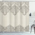 thumbnail image 1 of Ambesonne Taupe Shower Curtain, Retro Delicate Lace Like, 69"Wx70"L, Taupe, 1 of 3