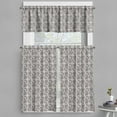 thumbnail image 1 of Ambesonne Taupe Valance & Curtain, Russian Boho, 55"x36", Tan Taupe, 1 of 6