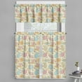 thumbnail image 1 of Ambesonne Tea Party Valance & Curtain, Retro Cupcakes Mugs, 55"x45", Multicolor, 1 of 6
