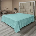thumbnail image 1 of Ambesonne Teal Flat Sheet, Vintage Arrows Colorful, Queen Size, Turquoise Grey White, 1 of 1