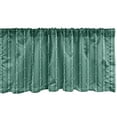 thumbnail image 1 of Ambesonne Teal Green Window Valance, Gem Like Forms Design, 54" X 12", Teal Pale Teal and Sea Green, 1 of 3