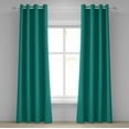 thumbnail image 1 of Ambesonne Teal Grommet Curtain, Knitting Sewing Hobby, 50" x 72", Teal, 1 of 6
