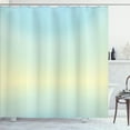 thumbnail image 1 of Ambesonne Teal Shower Curtain, Abstract Modern Ombre, 69"Wx84"L, Pale Blue, 1 of 4