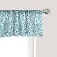 thumbnail image 1 of Ambesonne Teal Window Valance, Abstract Mosaic Blue Tones, 54" X 12", Slate Blue Turquoise, 1 of 3