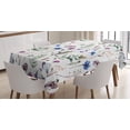 thumbnail image 1 of Ambesonne Thistle Tablecloth Rectangular Table Cover, Wildflowers in Spring, 52"x70", Multicolor, 1 of 4