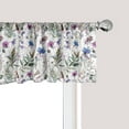 thumbnail image 1 of Ambesonne Thistle Window Valance, Watercolor Wildflowers, 54" X 12", Multicolor, 1 of 3