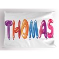 thumbnail image 1 of Ambesonne Thomas Pillow Sham, Colorful Common American Boy, 26" X 20", Multicolor, 1 of 2