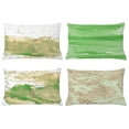 thumbnail image 1 of Ambesonne Throw Pillow Cover 4 Pack, , 12"x20", Grey Yellow Fern Green, 1 of 2