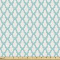 thumbnail image 1 of Ambesonne Traditional Fabric by the Yard Upholstery, Morroccan Tiles, 1 Yard, Turquoise, 1 of 5