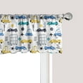 thumbnail image 1 of Ambesonne Traffic Window Valance, Car Pattern, 54" X 12", Multicolor, 1 of 3