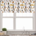 thumbnail image 1 of Ambesonne Travel Valance Pack of 2, Egyptian Myth, 54"X12", Multicolor, 1 of 4