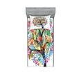 thumbnail image 1 of Ambesonne Tree Fitted Sheet & Pillow Sham Set, Blooming Flowers Heart, Twin, Multicolor, 1 of 2