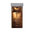 thumbnail image 1 of Ambesonne Tree Fitted Sheet & Pillow Sham Set, Brown Sky Sunset Cloudy, Twin, Brown, 1 of 3