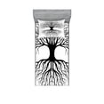 thumbnail image 1 of Ambesonne Tree Fitted Sheet & Pillow Sham Set, Roots Branch Leafless, Twin, Black White, 1 of 2